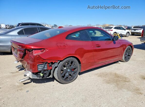 WBA43DA06SCS18442 2025 BMW 4 SERIES Red Հետևի աջ