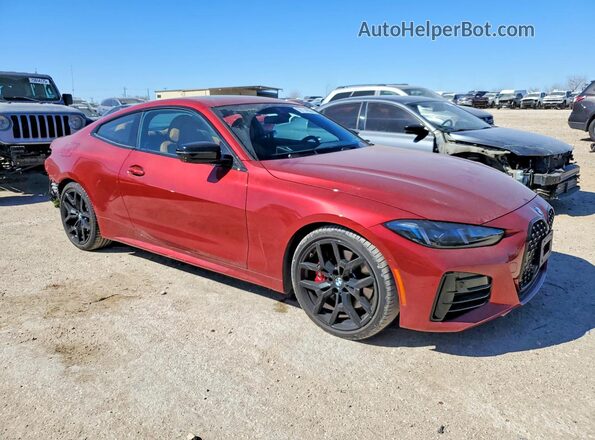WBA43DA06SCS18442 2025 BMW 4 SERIES Red Առջևի աջ