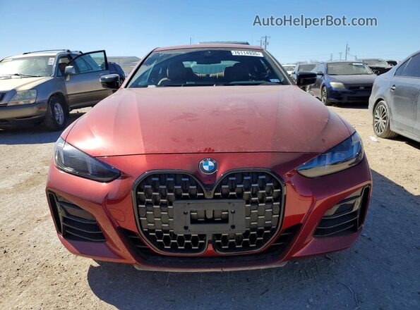 WBA43DA06SCS18442 2025 BMW 4 SERIES Red Դիմացի տեսք