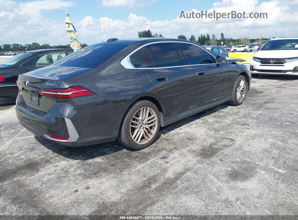 WBA43FJ06SCT35398 2025 BMW 5 SERIES Gray Задня права чверть