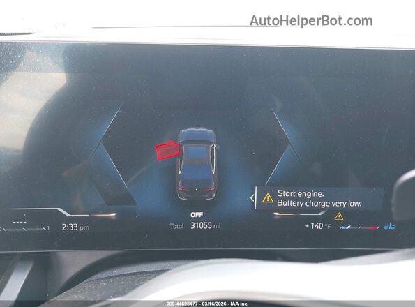 WBA43FJ06SCT35398 2025 BMW 5 SERIES Gray Вид задніх сидінь