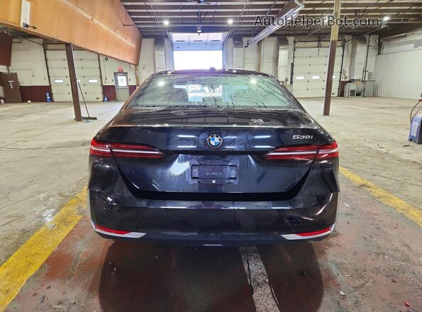 WBA43FJ07SCU74519 2025 BMW 5 SERIES Black Հետևի տեսք