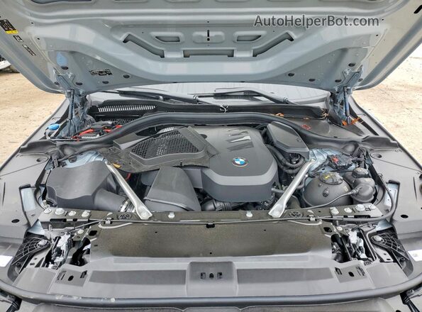 WBA43FJ07TCW37400 2026 BMW 5 SERIES Серый Вид задней части салона