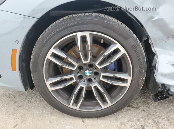 WBA43FJ07TCW37400 2026 BMW 5 SERIES Серый Панорамный вид салона 360°