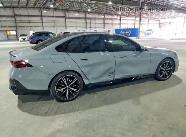 WBA43FJ0XRCS22483 2024 BMW 5 SERIES Серый Задняя правая четверть