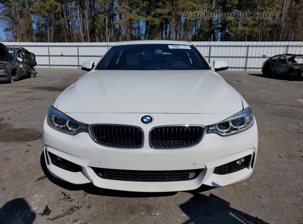 WBA4A9C51GG504890 2016 BMW 4 SERIES White წინა ხედი