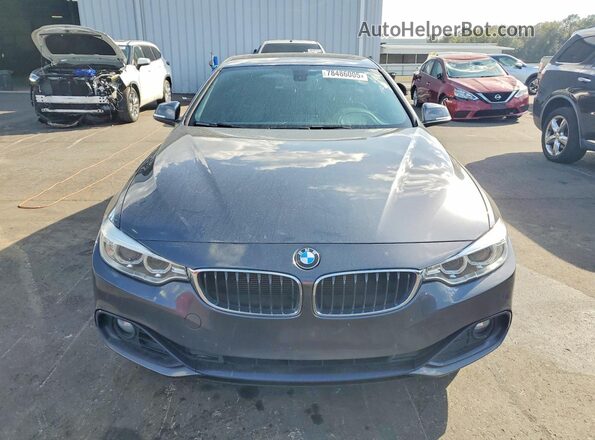 WBA4A9C52GG507264 2016 BMW 4 SERIES Gray Դիմացի տեսք