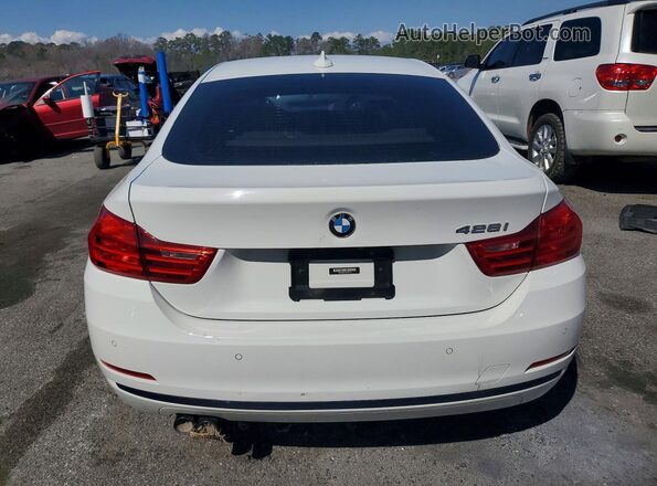 WBA4A9C5XGG507111 2016 BMW 4 SERIES White Rear view