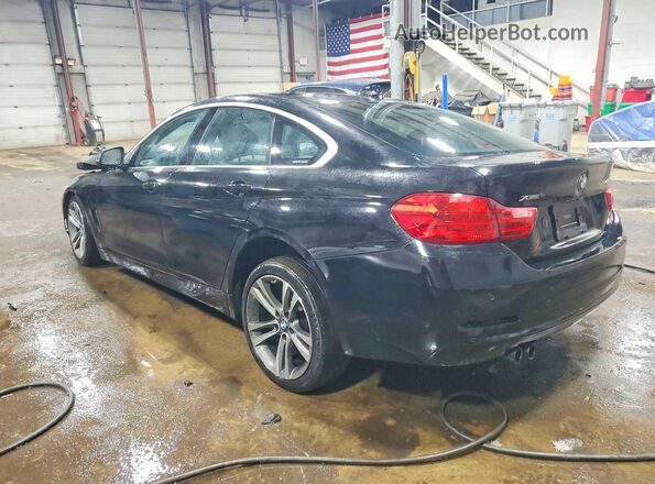 WBA4C9C54GG141060 2016 BMW 4 SERIES Черный Задняя левая четверть