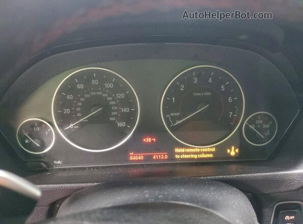 WBA4C9C54GG141060 2016 BMW 4 SERIES Черный Вид щитка приборов