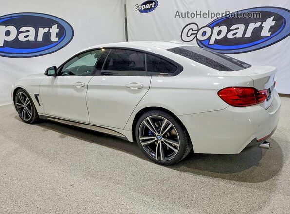 WBA4E3C59HG186990 2017 BMW 4 SERIES Белый Задняя левая четверть
