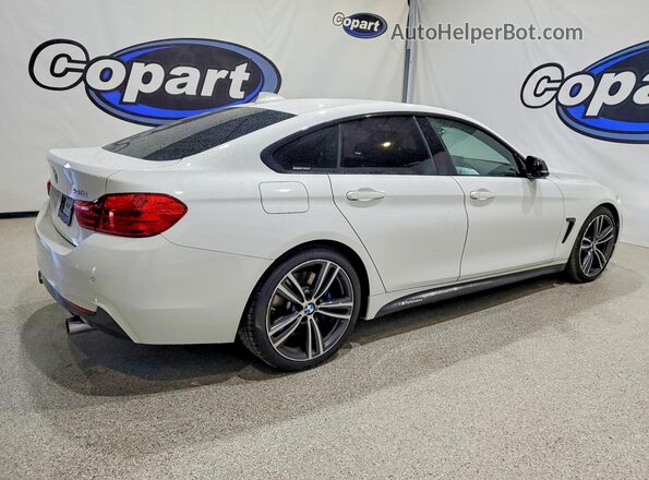 WBA4E3C59HG186990 2017 BMW 4 SERIES Белый Задняя правая четверть
