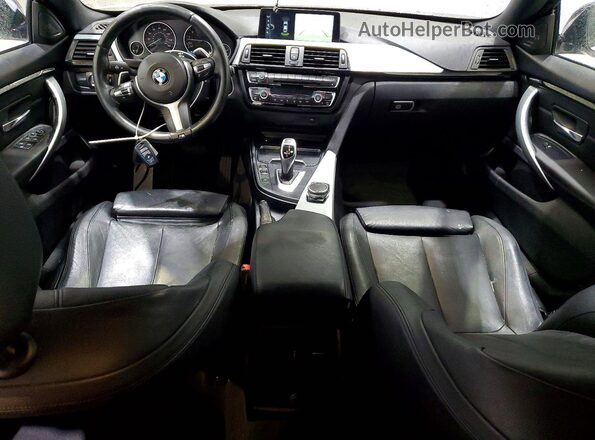 WBA4E3C59HG186990 2017 BMW 4 SERIES Белый Вид панели приборов