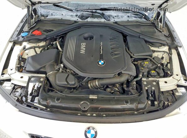 WBA4E3C59HG186990 2017 BMW 4 SERIES Белый Вид задней части салона