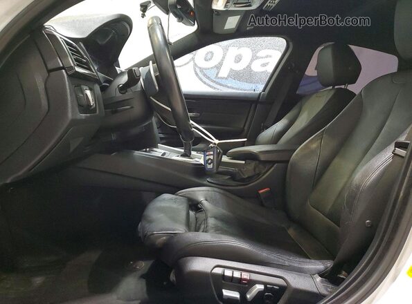 WBA4E3C59HG186990 2017 BMW 4 SERIES Белый Вид салона спереди