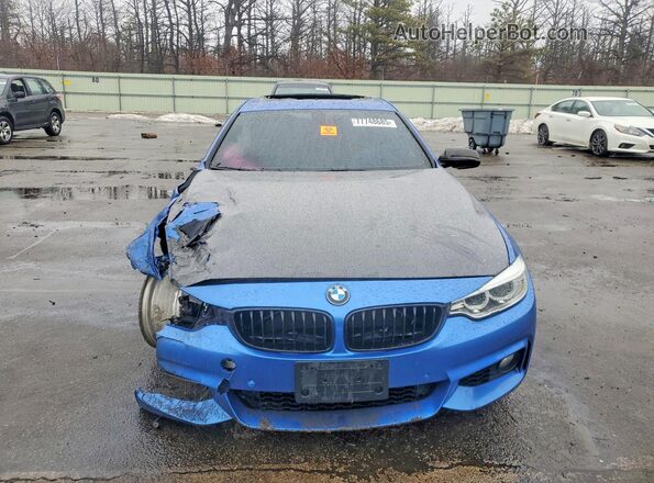 WBA4F7C36HG789110 2017 BMW 4 SERIES Синий Вид спереди