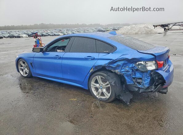 WBA4F7C36HG789110 2017 BMW 4 SERIES Синий Задняя левая четверть