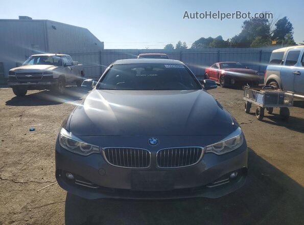 WBA4F7C39HG789537 2017 BMW 4 SERIES Charcoal წინა ხედი