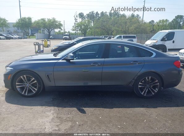 WBA4F7C52HG438163 2017 BMW 7 SERIES Gray Widok wnętrza 360 stopni