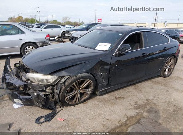 WBA4F7C52HG786271 2017 BMW 4 SERIES Black Front left