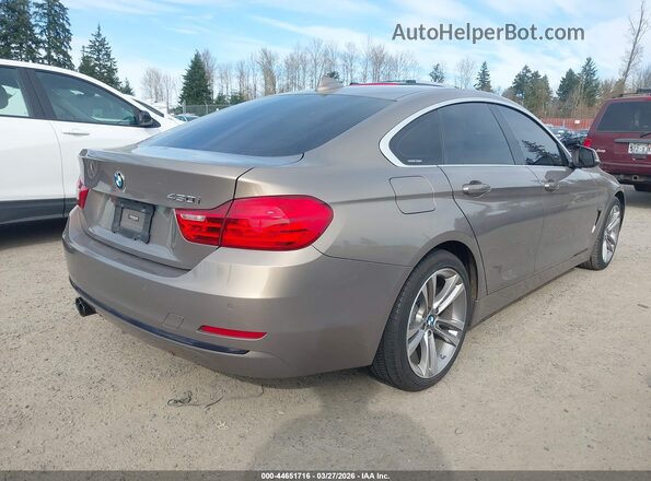 WBA4F7C58HG437616 2017 BMW 4 SERIES Желто-коричневый Задняя правая четверть
