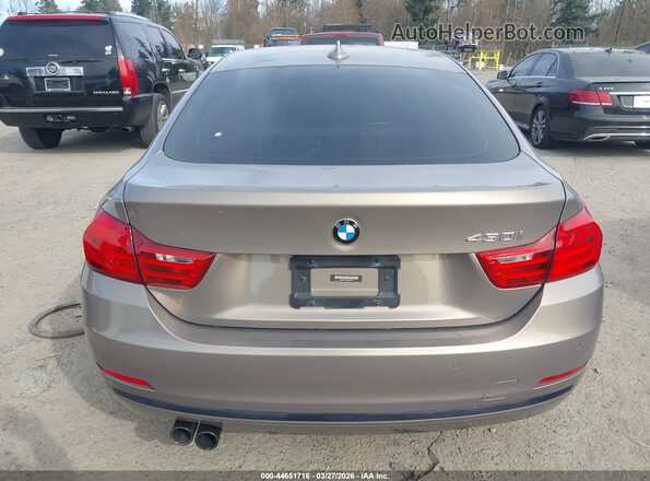 WBA4F7C58HG437616 2017 BMW 4 SERIES Желто-коричневый 