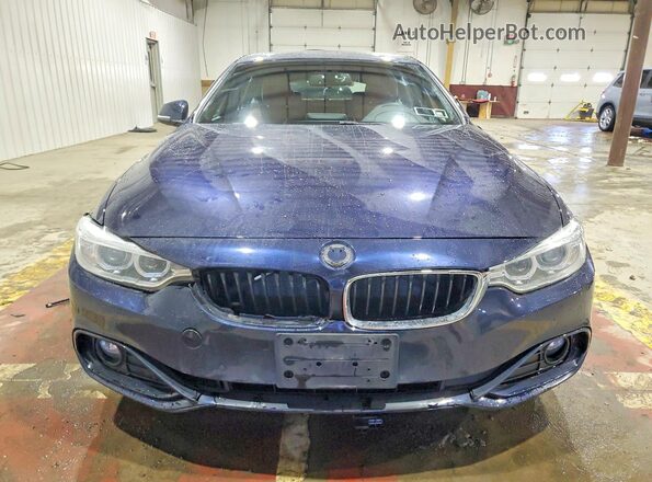 WBA4F9C38HG813290 2017 BMW 4 SERIES Blue Vista frontal