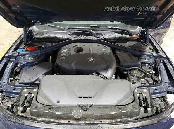 WBA4F9C38HG813290 2017 BMW 4 SERIES Blue Vista interior trasera