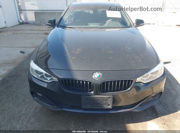 WBA4F9C50HG791822 2017 BMW 4 SERIES Black წინა პანელის ხედი