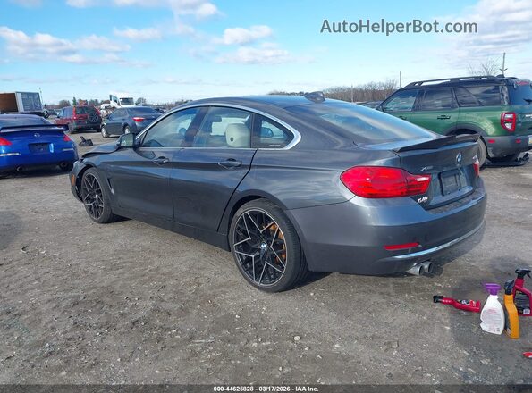 WBA4F9C51HG792607 2017 BMW 4 SERIES Gray Rear left