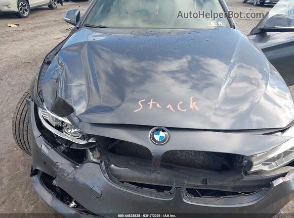 WBA4F9C51HG792607 2017 BMW 4 SERIES Gray Rear view