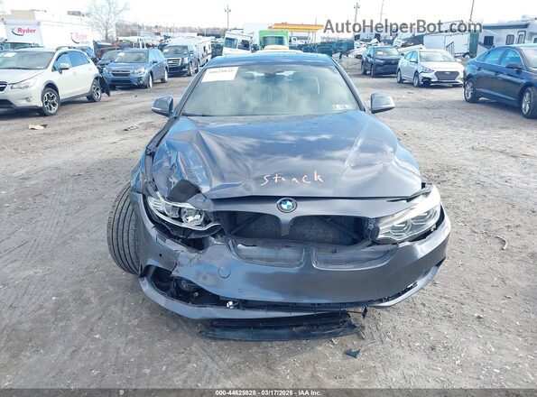 WBA4F9C51HG792607 2017 BMW 4 SERIES Gray Instrument cluster view
