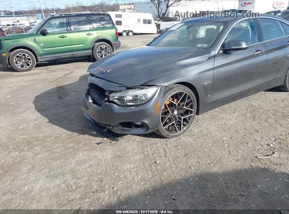 WBA4F9C51HG792607 2017 BMW 4 SERIES Gray Front view