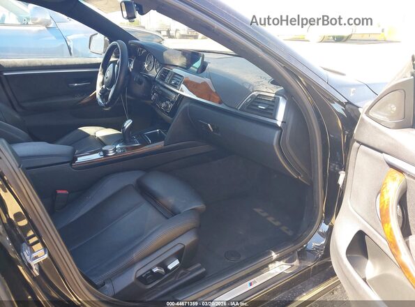 WBA4J1C52JBM11320 2018 BMW 4 SERIES Brown Widok wnętrza z przodu