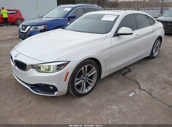WBA4J1C53JBG79988 2018 BMW 4 SERIES Белый Передняя левая четверть