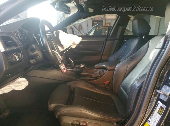 WBA4J3C06LBL11904 2020 BMW 4 SERIES Черный Вид салона спереди