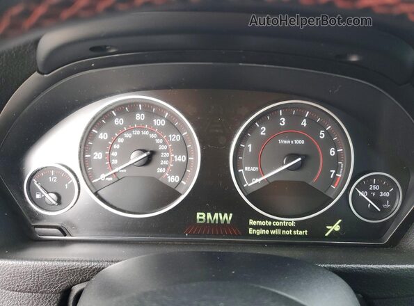 WBA4J3C06LBL11952 2020 BMW 4 SERIES Белый Вид щитка приборов