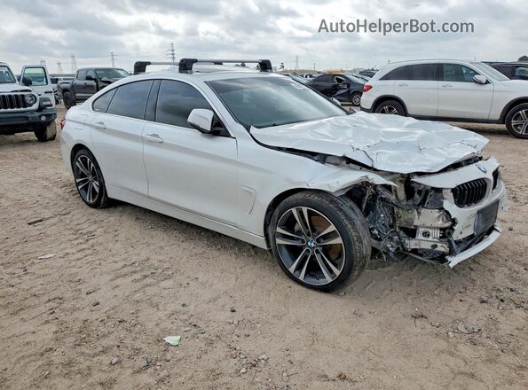 WBA4J3C06LBL11952 2020 BMW 4 SERIES Белый Передняя правая четверть