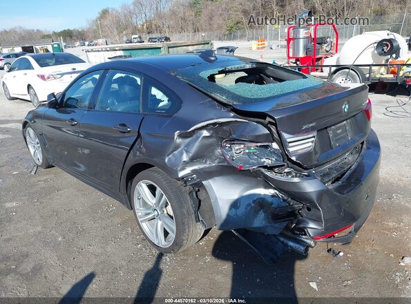 WBA4J3C52JBL03694 2018 BMW 4 SERIES Gray Задня ліва чверть
