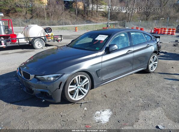 WBA4J3C52JBL03694 2018 BMW 4 SERIES Gray Передня ліва чверть