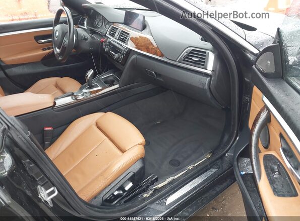WBA4J3C57KBL08861 2019 BMW 4 SERIES Black წინა სალონის ხედი