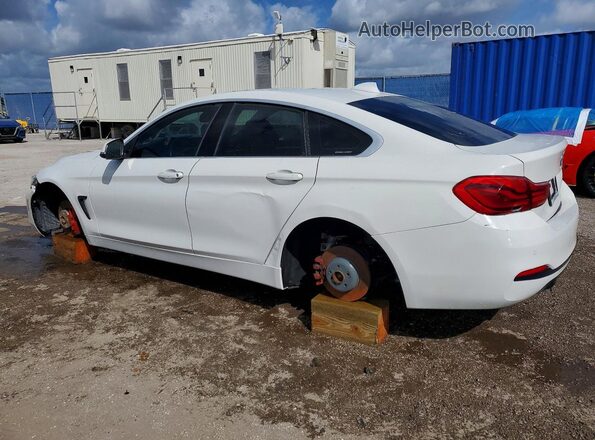 WBA4J5C53KBM65024 2019 BMW 4 SERIES Белый Задняя левая четверть