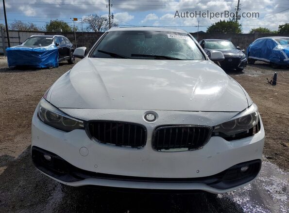 WBA4J5C53KBM65024 2019 BMW 4 SERIES Белый Вид спереди