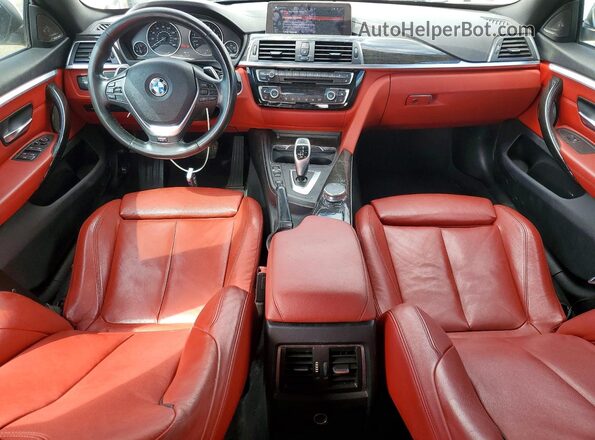 WBA4J5C53KBM65024 2019 BMW 4 SERIES Белый Вид панели приборов
