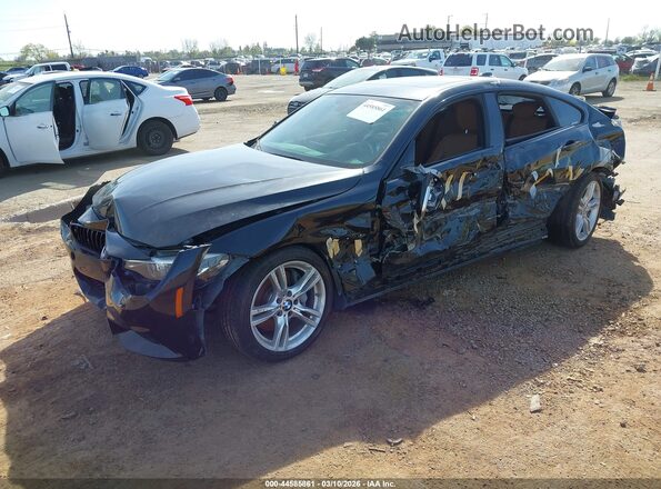 WBA4J5C57JBF06238 2018 BMW 4 SERIES Black Przód lewy