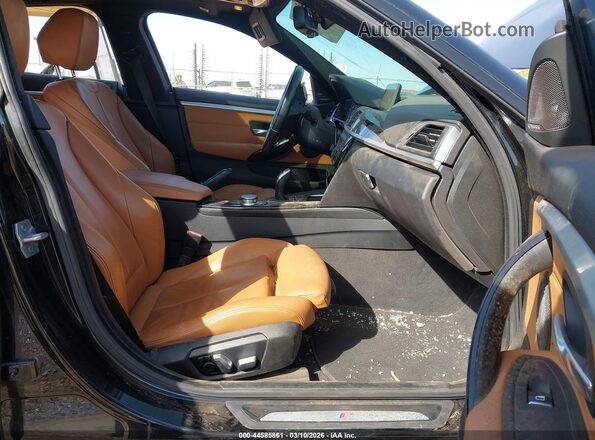 WBA4J5C57JBF06238 2018 BMW 4 SERIES Black Widok wnętrza z przodu