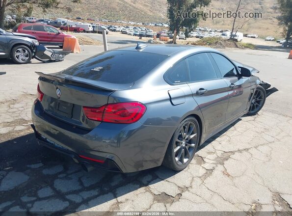WBA4J5C59JBF06452 2018 BMW 4 SERIES Gray Задня права чверть
