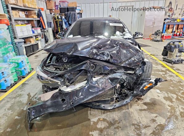 WBA4J7C53JBH15228 2018 BMW 4 SERIES Black Դիմացի տեսք