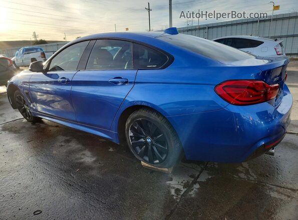 WBA4J7C5XJBH15324 2018 BMW 4 SERIES Blue Հետևի ձախ