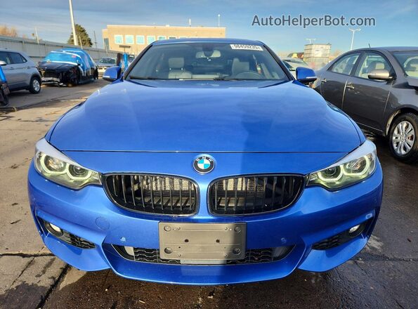 WBA4J7C5XJBH15324 2018 BMW 4 SERIES Blue Դիմացի տեսք